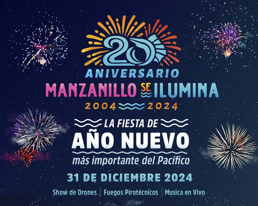 ¡Recibe el 2025 en Manzanillo!