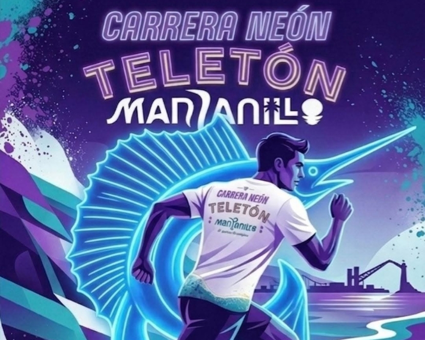Carrera Neón Teletón Manzanillo 2026